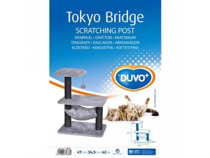 DUVO+ Škrabací strom Tokyo Bridge 47x34,5x62cm