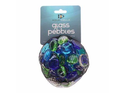 EBI AQUA DELLA Dekoračné sklenené kamienky do akvária 17-19mm +-/300g
