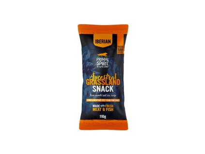 primal spirit dog iberian snack ancestral grassland 110g