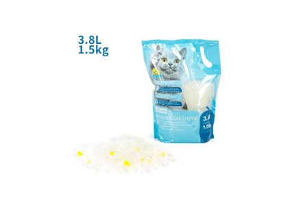 silikatova podstielka nobleza pre macky s vonou citrona 15kg 38l