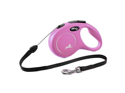 flexi classic samonavijacie voditko s lanko ruzove 8 m do 12 kg 4000498022733