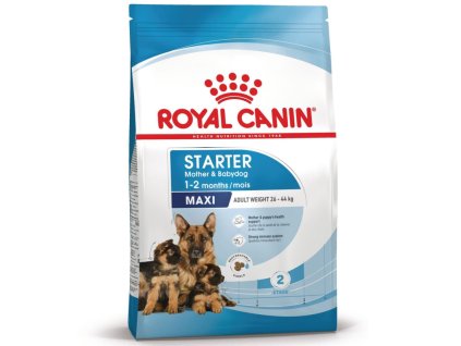 royal canin maxi starter mother babydog granule pre gravidne alebo dojciace suky a stenata velkych plemien 518