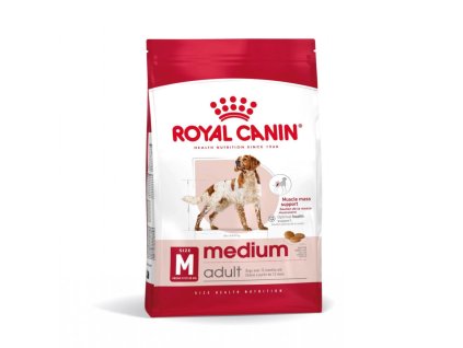 royal canin medium adult granule pre dospelych psov strednych plemien starsich ako 12 mesiacov 595