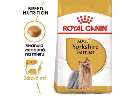 royal canin yorkshire adult granule pre dospelych psov plemena yorksirsky terier nad 10 mesiacov 806