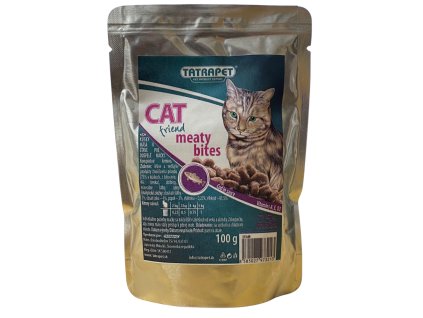 Cat Friend kapsička pre mačku 100g treska