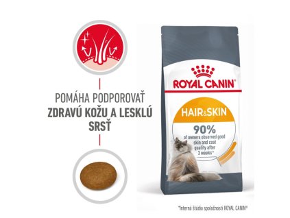 royal canin hair skin care granule pre macky na podporu zdravej pokozky a srsti 911