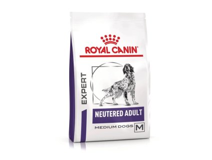 royal canin neutered adult medium dog dry granule pre dospelych kastrovane psy strednych plemien so sklonom k nadvahe 444