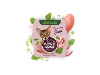 chicken and ham flavoured with spinach 3