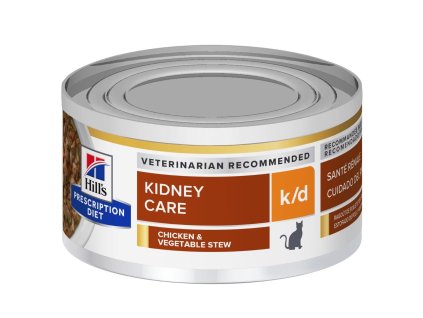 HILLS PD Feline Stew k d kura a zelenina konzerva pre mačky 82g