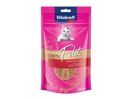 Vitakraft premium kacacie filety pre macky 54 g 4008239140579