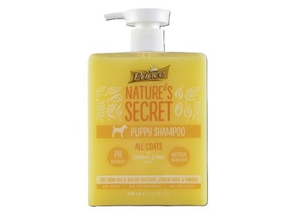 PRINCE NATURE’S SECRET PUPPY SHAMPOO All Coats, 500ml