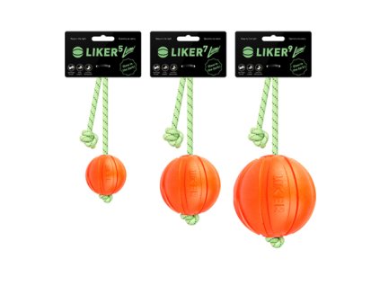 LIKER Lumi, 9 cm, oranžová