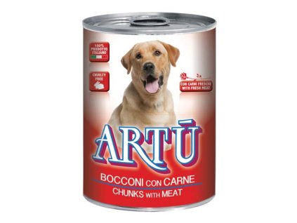 MONGE ARTÚ Chunks mäso 415g