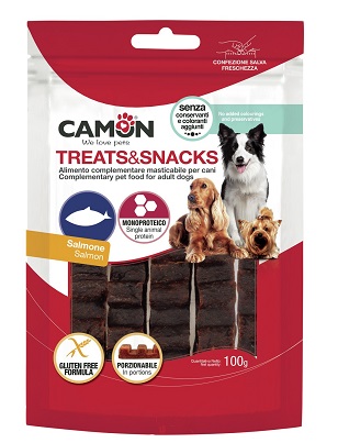 Camon snack lososová tyčinka 100g