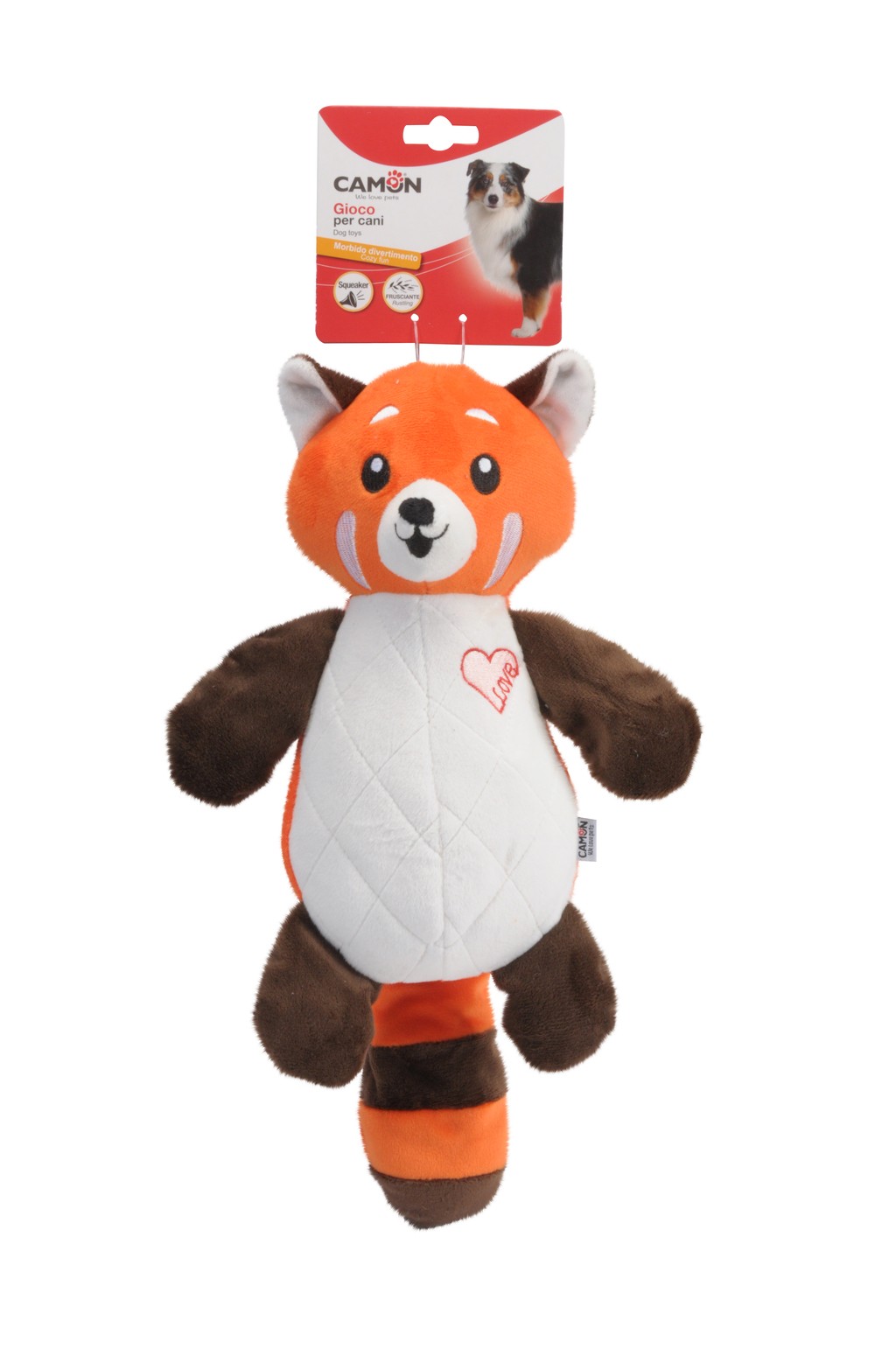 Camon Hračka panda plyš so zvukom 37cm