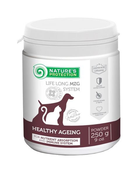 Natures P MicroZeoGen healthy ageing dog & cat senior teeth, joints & bones 250 g