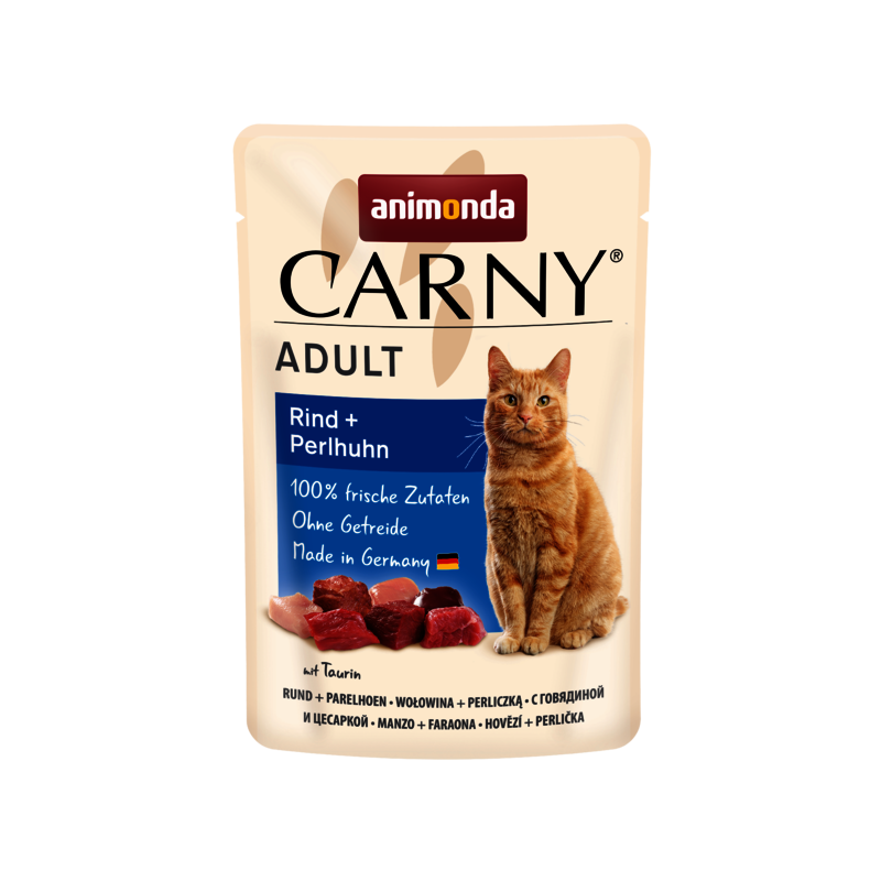Animonda Carny Adult - Hovädzie a perlička 85g