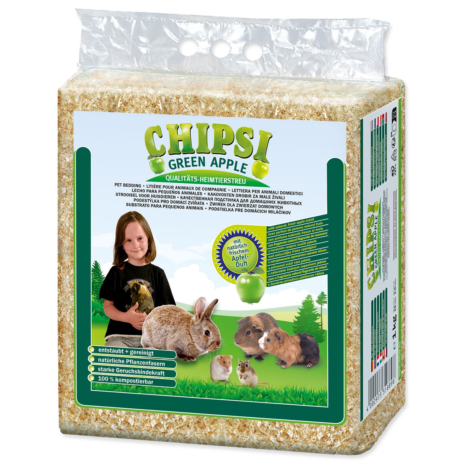 Hobliny Chipsi jablko 15 l- 1kg /1