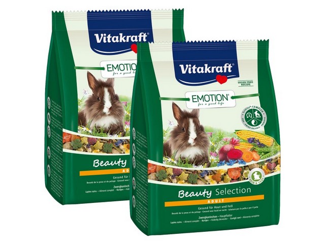 Vitakraft Emotion Beauty pre králiky 600g