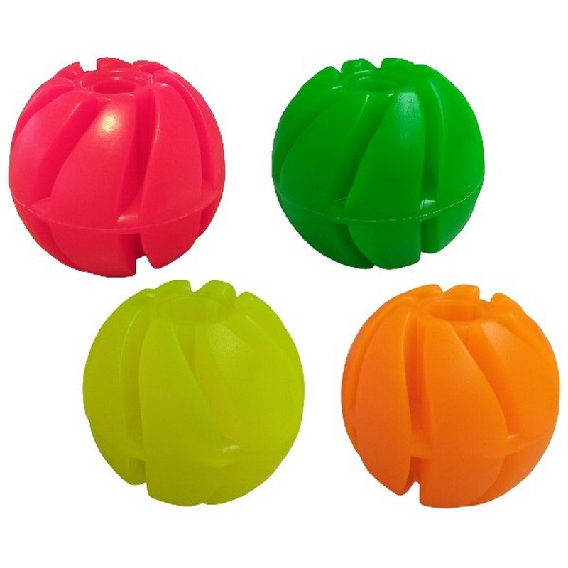 Tatrapet gumená lopta tvrdá s vôňou 6 cm rôzne farby