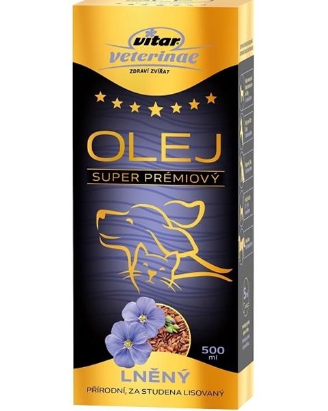 VITAR Veterinae ľanový olej 500 ml