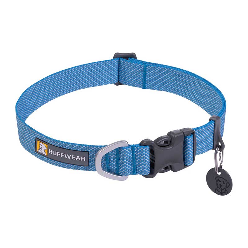 Obojok pre psy Ruffwear Hi & Light™ Collar-51 - 66cm-blue-dusk Farba: blue-dusk