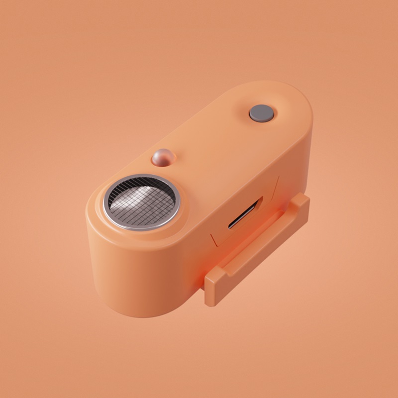 TICKLESS MINI DOG - Dobíjateľný ultrazvukový odpudzovač kliešťov a bĺch pre psov-HotPeach Farba: HotPeach