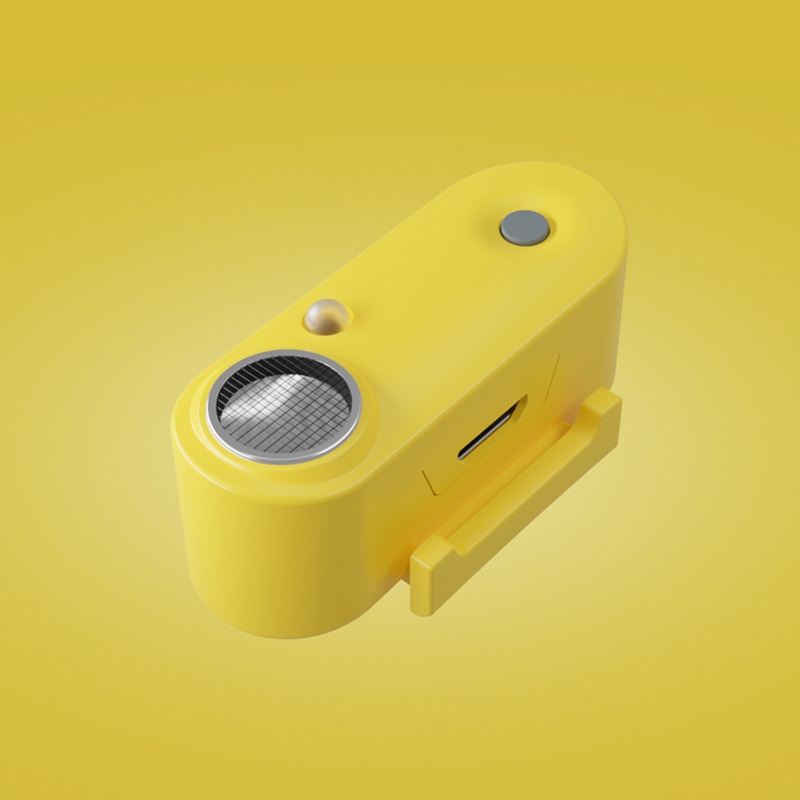TICKLESS MINI DOG - Dobíjateľný ultrazvukový odpudzovač kliešťov a bĺch pre psov-MariGold Farba: MariGold