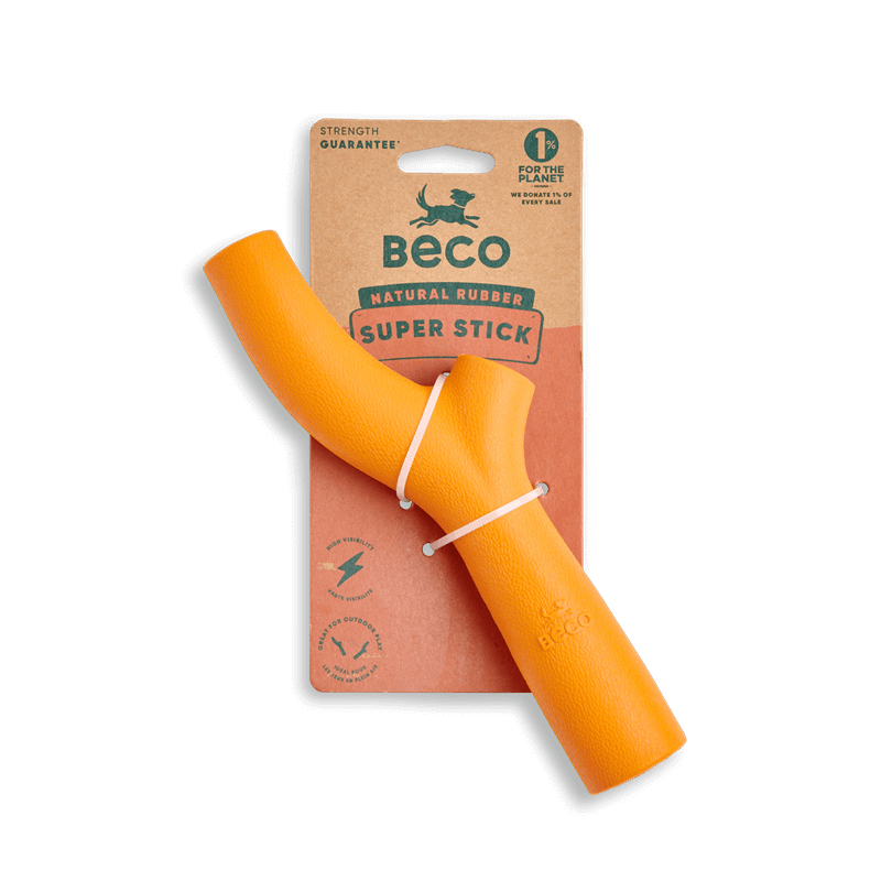 Hračky pre psov, Beco Super Stick-orange Farba: oranžové