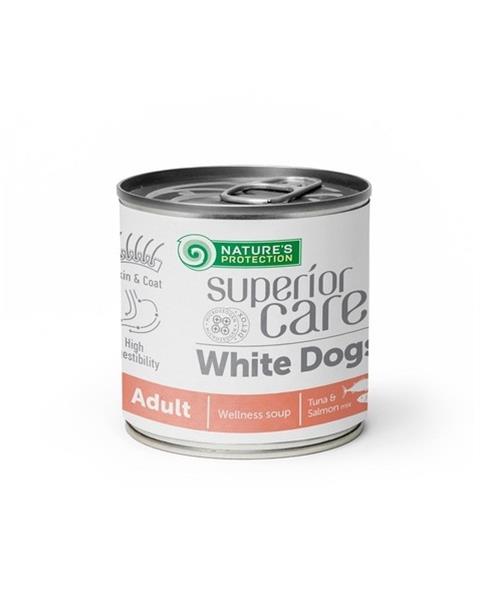 Natures Protection POLIEVKA Superior care White Dog Adult salmon & tuna all breeds soup 6 x 140ml