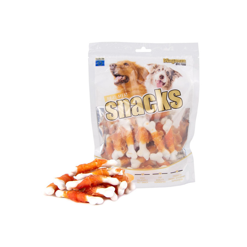 Magnum Dog Food Chicken Bone Wrap 250g