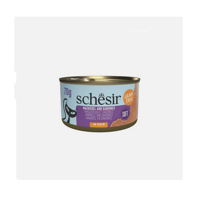 Schesir Grill Pate Cat - makrely a sardinky 70g