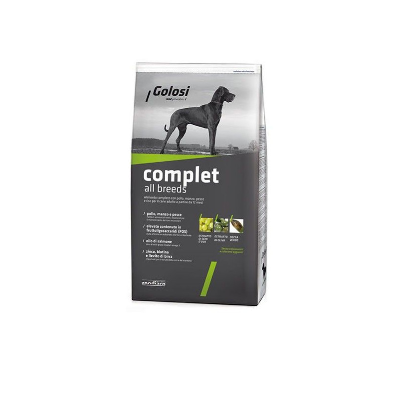Golosi Complet All Breeds - Kuracie a hovädzie s ryžou 3kg