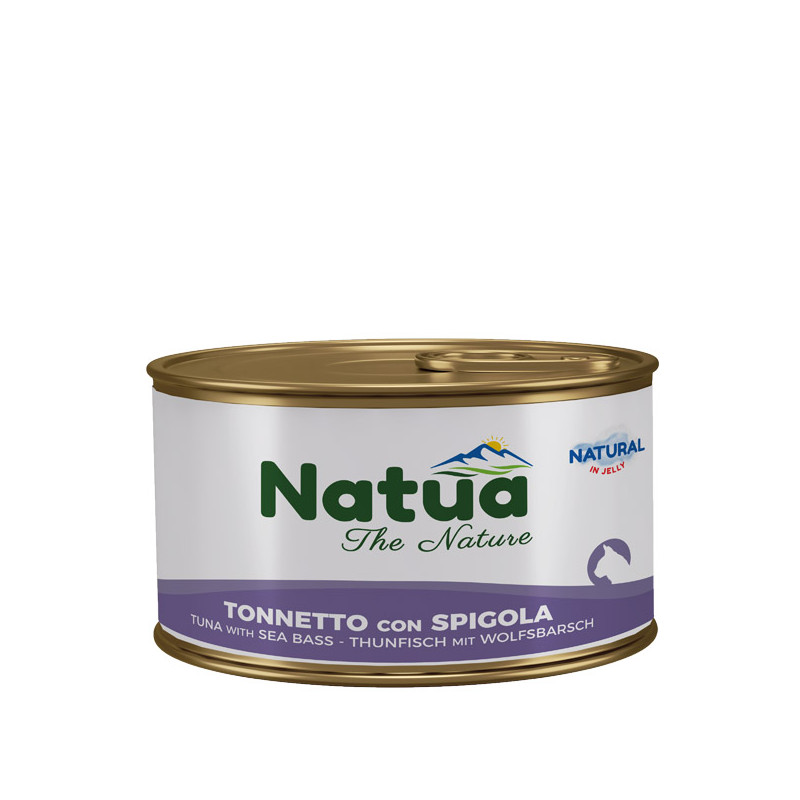 Natua Cat Adult - Filety z tuniaka a morský vlk 85g