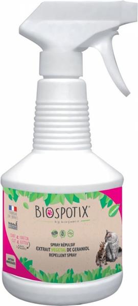 Spray BIOGANCE Biospotix Cat s repelentným účinkom 500 ml (od 3 mesiacov)