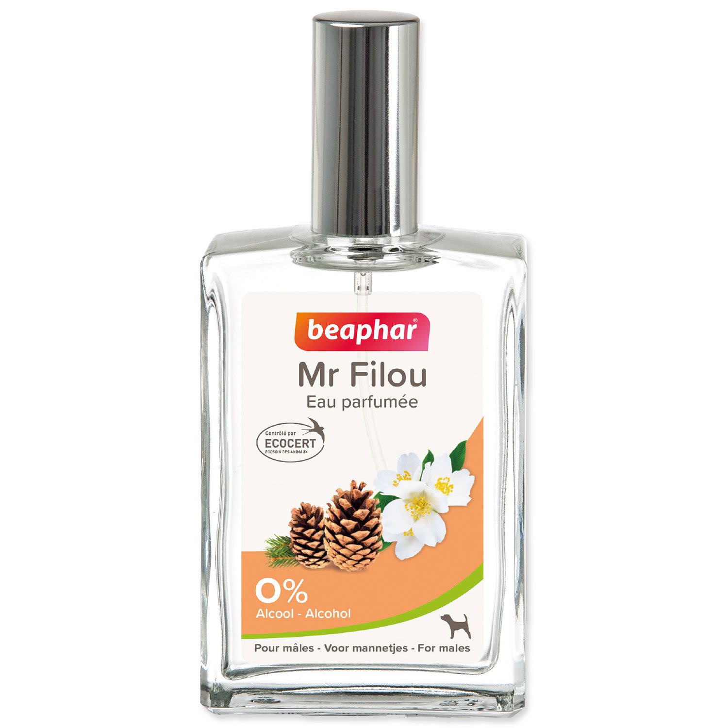 Parfém Beaphar Mr Filou pre psy céder a jasmín 50ml