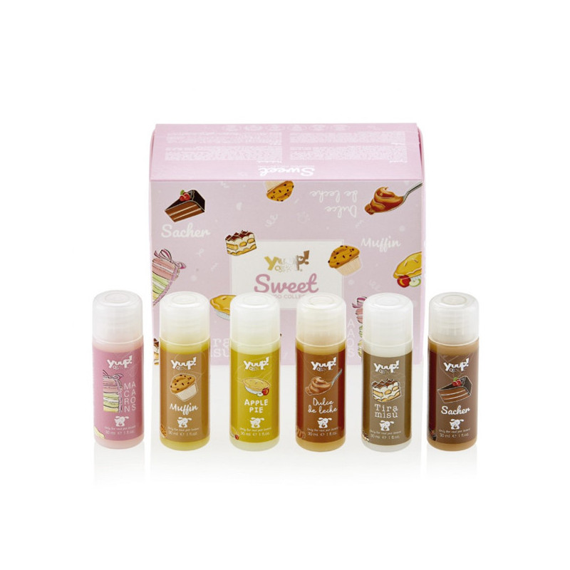 Yuup! Home Sweet Box - šampón 6 druhov dezertov 6x30ml