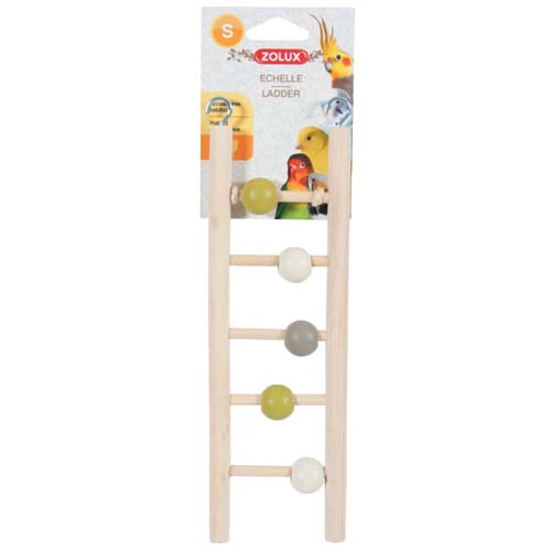 ZOLUX Rebrík pre vtáky drevený 5 priečok 23,5cm