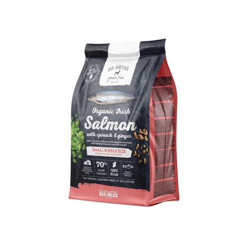 GO NATIVE Small Breed Salmon with Spinach and Ginger 4kg ultraprémiové krmivo pre psov malých plemien s lososom, špenátom a zázvorom