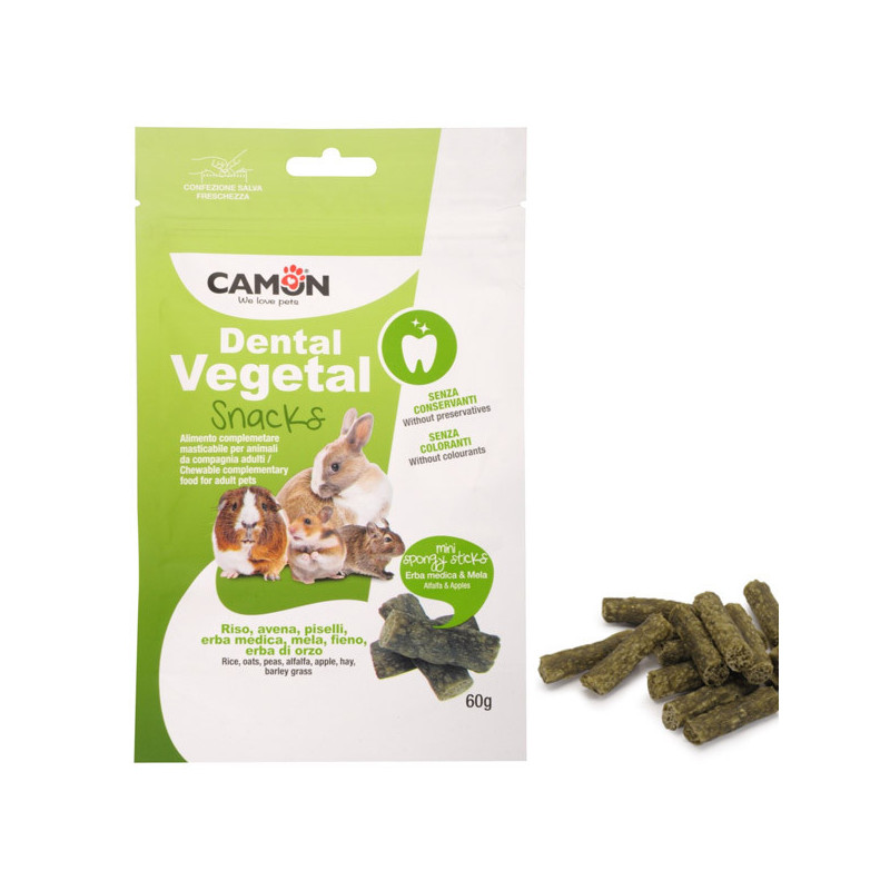 Soopa Dental Sticks | Vegan Kauwsnack voor Honden | Wortel & Pompoen