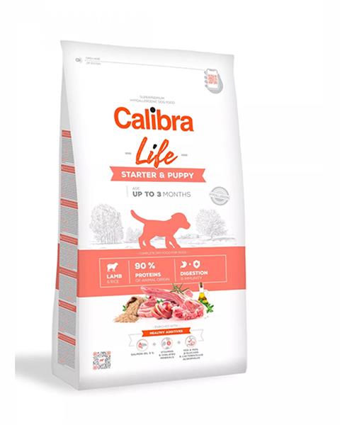 Calibra Dog Life Starter & Puppy Lamb 0,75 kg
