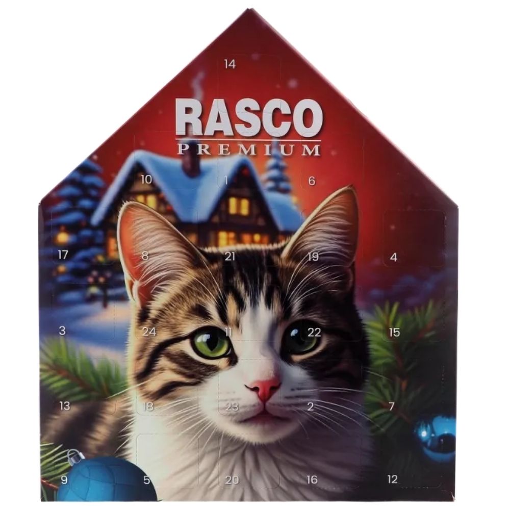 Rasco Adventný kalendár premium pre mačky 96g