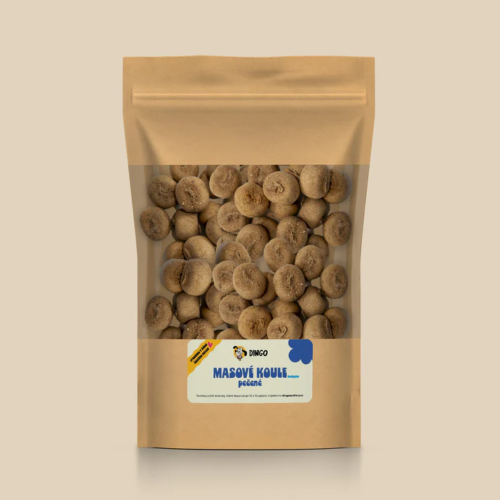 DINGO Bezlepkové Mäsové gule pečené 90g