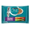 PURINA ONE Difficult appetite kura a morka 4x85g 7613287893512