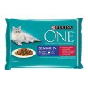 purina one senior 7 plus hovadzie a mrkva v stave 4 x 85g 7613287367259