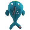 Hracka Dog Fantasy Water Float velryba piskacia a plavajuca tyrkysova 28 cm 8595681846839