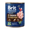 brit premium by nature chicken with hearts 800 g konzerva pre psov 8595602537969