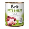 brit pate and meat duck 800 g konzerva pre psov 8595602532346