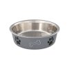 miska nerezova s plastovym povrchom pre psov 1400 ml x 21 cm 4011905252445