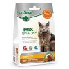 DR. SEIDEL snacks for cats - MIX 2 in 1 for beautiful coat & malt 60g